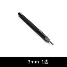 Load image into Gallery viewer, 3/4/5/6mm leather hole punches Spacing tool DIY handmade Leathercraft Lacing Stitching sewing High-grade steel crafted Cutter