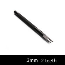 Load image into Gallery viewer, 3/4/5/6mm leather hole punches Spacing tool DIY handmade Leathercraft Lacing Stitching sewing High-grade steel crafted Cutter