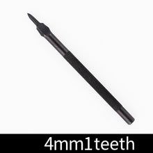 Load image into Gallery viewer, 3/4/5/6mm leather hole punches Spacing tool DIY handmade Leathercraft Lacing Stitching sewing High-grade steel crafted Cutter