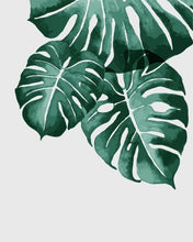 Load image into Gallery viewer, AZQSD DIY Painting By Number Plant Leaf Landscape Paint Canvas Picture Oil Painting Coloring By Numbers Hand Painted Modern