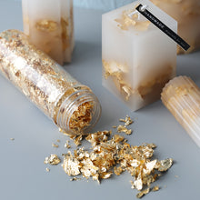 Load image into Gallery viewer, 2 bottle Candle Gold Foil INS hot for Candle Molds Silicone Mold Aromatherapy Soap Mould using For Candle Making Decoration
