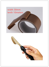 Load image into Gallery viewer, 50w 220v mini electric iron for leather clothes shoes smooth Wrinkle removal leather surface craft repair tool
